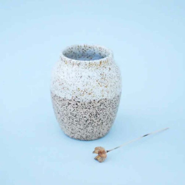 Handmade Speckled Vase