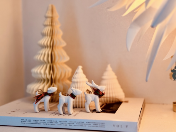 Reindeer, Minimalist Christmas, Christmas Decorations.